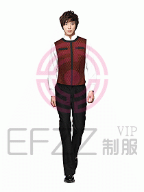 西餐服務員制服設計圖659