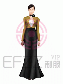 酒店西餐咨客制服298