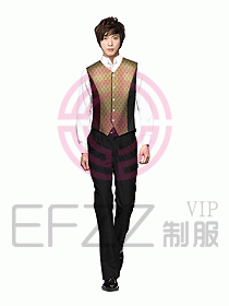 酒店西餐服務(wù)員制服676
