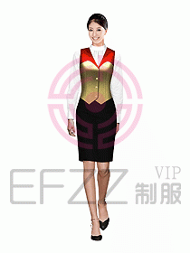 酒店西餐服務(wù)員制服679