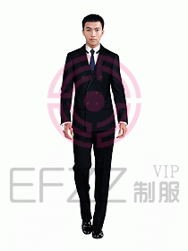 酒店經(jīng)理職業(yè)裝西服263