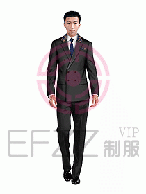 酒店經(jīng)理職業(yè)裝西服265