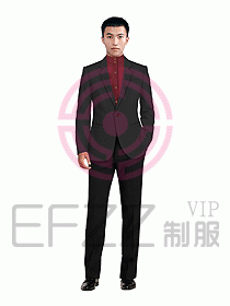 酒店經(jīng)理職業(yè)裝西服287