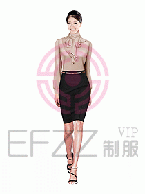 女職業(yè)裝長(zhǎng)袖襯衫設(shè)計(jì)圖141