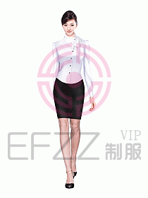 女職業(yè)裝長袖襯衫設(shè)計(jì)圖147