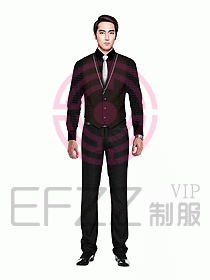 男職業(yè)裝馬夾設(shè)計(jì)圖079