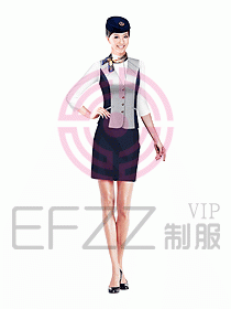 空姐服裝設計效果圖329