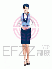 空姐服裝設(shè)計效果圖353