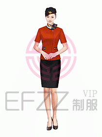 空姐服裝設(shè)計效果圖355