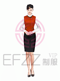 空姐服裝設(shè)計效果圖356