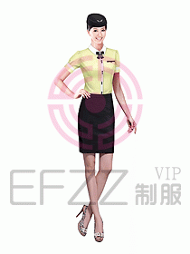 空姐服裝設(shè)計效果圖370