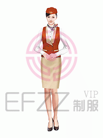 空姐服裝設(shè)計(jì)效果圖383