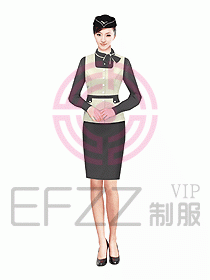 空姐服裝設(shè)計(jì)效果圖398