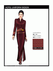 中餐咨客服裝設(shè)計效果圖540