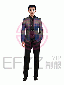 中餐服務(wù)員服裝設(shè)計(jì)效果圖1052