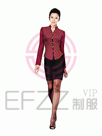 中餐服務(wù)員服裝設(shè)計(jì)效果圖1060