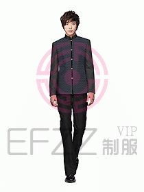 中餐服務員服裝設計效果圖1062