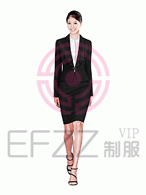 女職業(yè)裝設(shè)計效果圖594