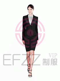 女職業(yè)裝設計效果圖605