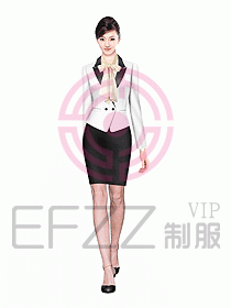 女職業(yè)裝設(shè)計(jì)效果圖602