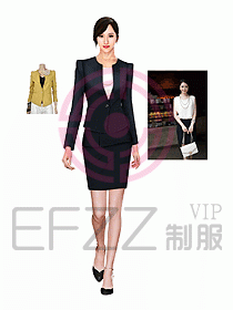 女職業(yè)裝設(shè)計效果圖623