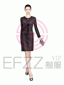 女職業(yè)裝設(shè)計(jì)效果圖633