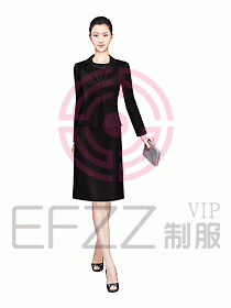 女職業(yè)裝設(shè)計效果圖632