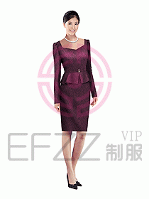 酒店總臺大堂制服設計圖387