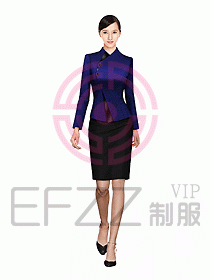 酒店總臺(tái)大堂制服設(shè)計(jì)圖391