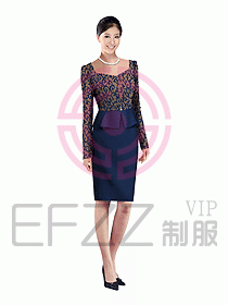 酒店總臺(tái)大堂制服設(shè)計(jì)圖399