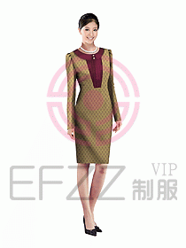 酒店總臺(tái)大堂制服設(shè)計(jì)圖396