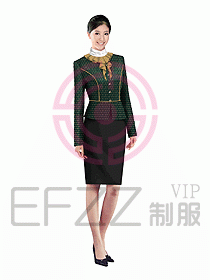 酒店總臺(tái)大堂制服設(shè)計(jì)圖412