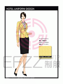 酒店總臺大堂制服設(shè)計(jì)圖419