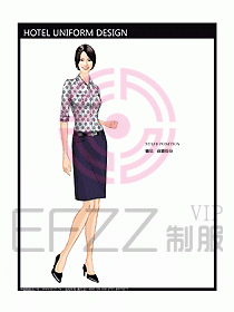 酒店總臺大堂制服設(shè)計圖425