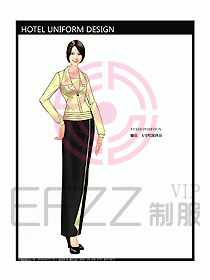 水療spa咨客迎賓制服263