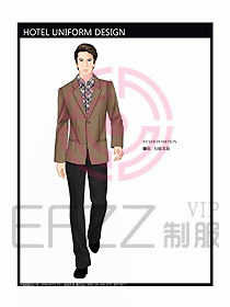 酒店行政管理制服設(shè)計(jì)效果圖299