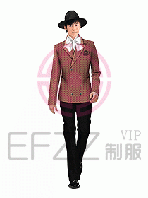 酒店門童制服設計效果圖620