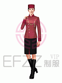 酒店門童制服設(shè)計效果圖633