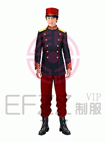 酒店門童制服設(shè)計(jì)效果圖658