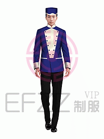 酒店門童制服設計效果圖655