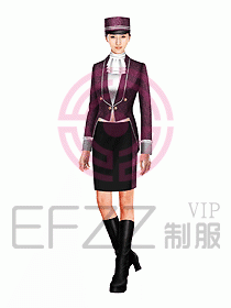 酒店門童制服設計效果圖660