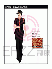 酒店門童制服設(shè)計(jì)效果圖662