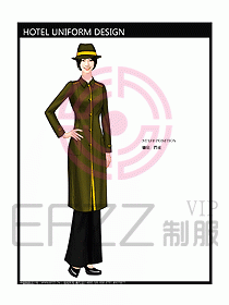 酒店門(mén)童制服設(shè)計(jì)效果圖666