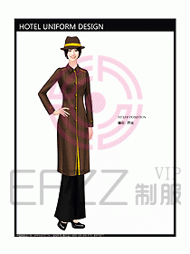 酒店門童制服設(shè)計(jì)效果圖677