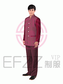 酒店客服服務(wù)員制服設(shè)計(jì)效果圖292