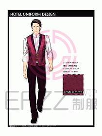 酒店西餐服務(wù)生制服設(shè)計圖745