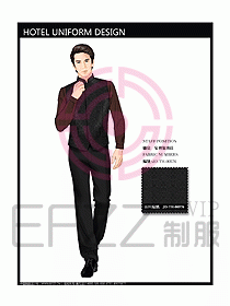 酒店西餐服務(wù)生制服設(shè)計(jì)圖750
