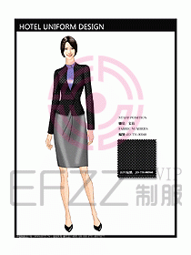 前臺服務(wù)生制服設(shè)計(jì)效果圖459