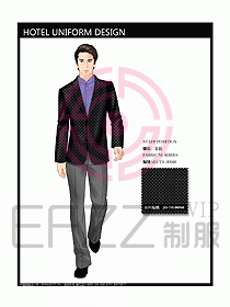 前臺(tái)服務(wù)生制服設(shè)計(jì)效果圖460