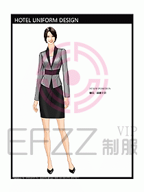 前臺(tái)服務(wù)生制服設(shè)計(jì)效果圖472